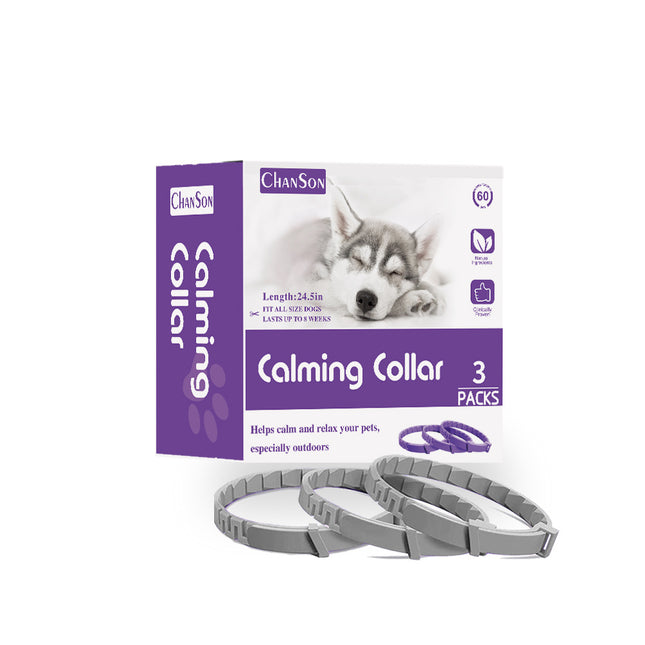 Gray Calming Collars for Dogs