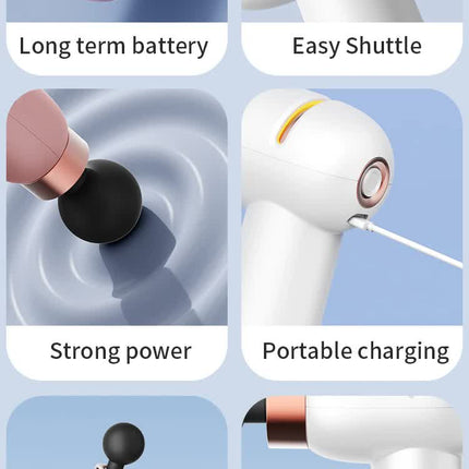 LC-005-White Portable Mini Massage Gun – product features