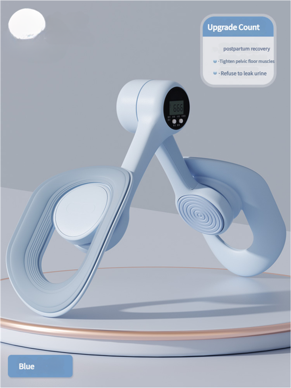 Blue Counting Adjustable Pelvic Floor Muscle Trainer with Smart Counter
