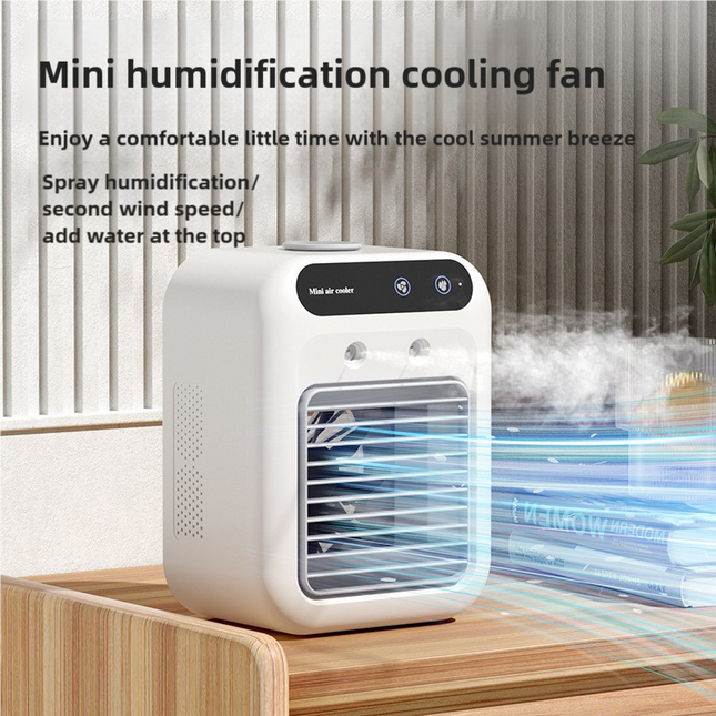 Portable Mini Air Cooler L7 with 500ml Water Tank and Humidifier Function V888-ELOSUNG15636