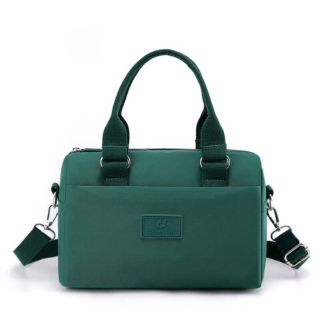 0485# Green Multifunctional Nylon Shoulder Bag