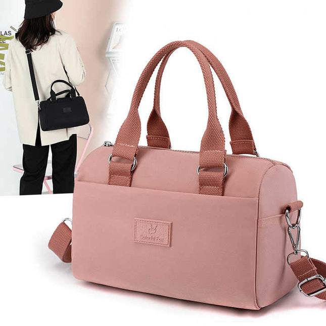 0485# Green Multifunctional Nylon Shoulder Bag