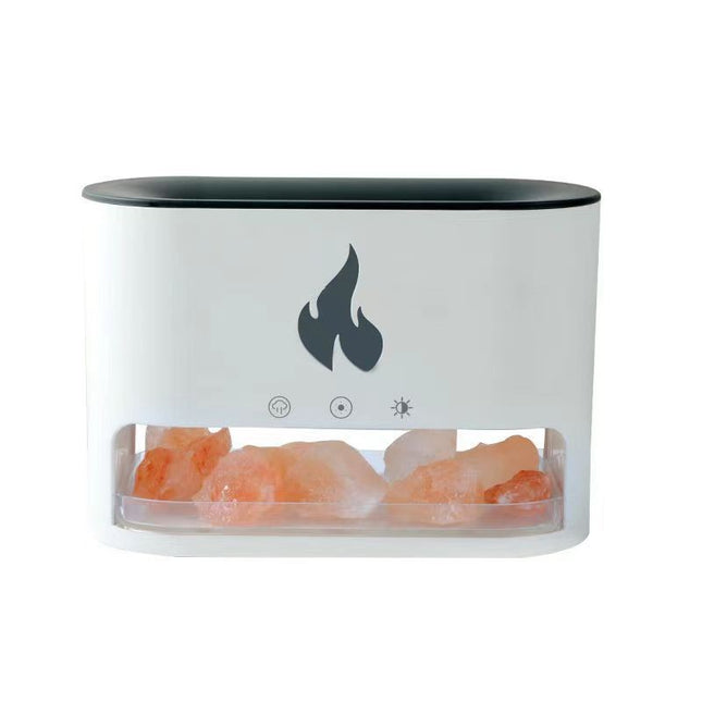 White Himalayan Salt Flame Aroma Diffuser