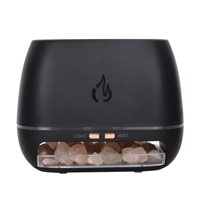 Black Himalayan Salt Flame Aroma Diffuser