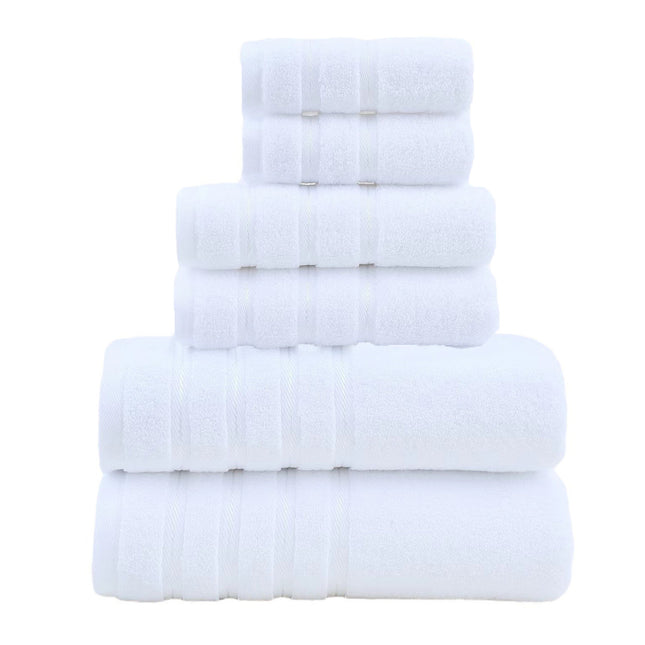 White Luxury Cotton Towel Set