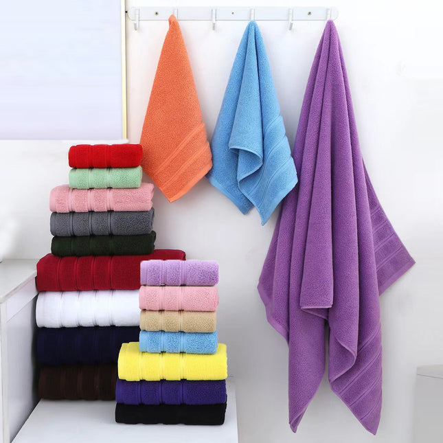 White Luxury Cotton Towel Set – product detail