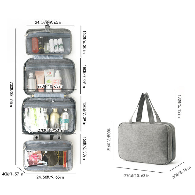 Green Multipurpose Portable Travel Toiletry Bag – product detail