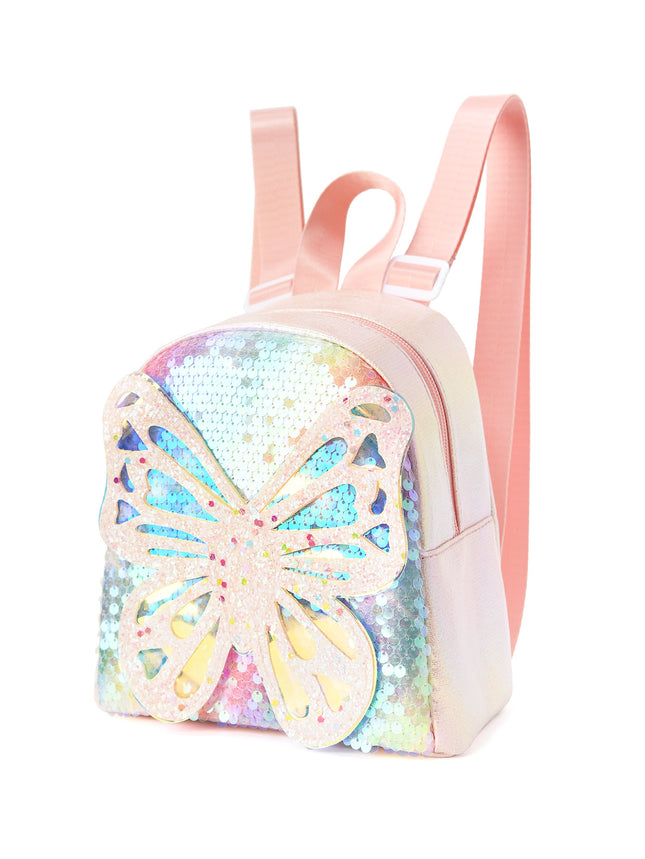 Glitter Butterfly Sequin Backpack – product detail