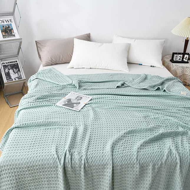 Cotton Waffle Blanket