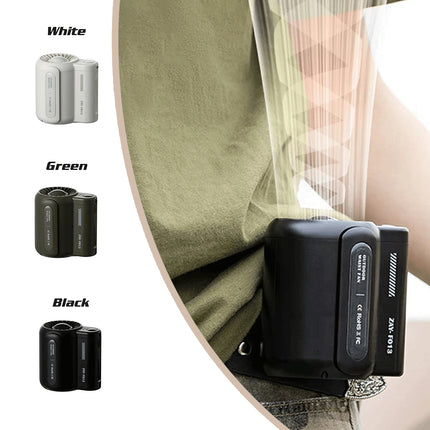Black Outdoor Waist Fan – product detail