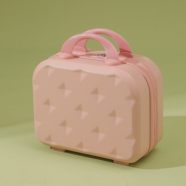 Pink 14-Inch Mini Handheld Luggage Case