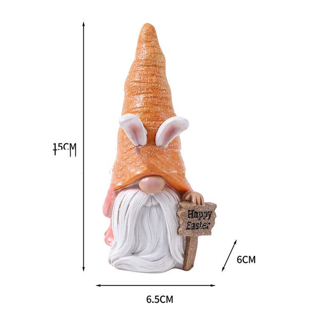 Easter Egg Easter Bunny Gnome Figurines – product detail