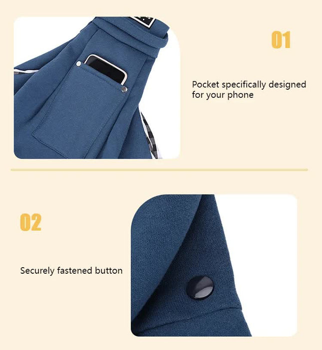 Black Pet Sling Carrier Bag – product detail
