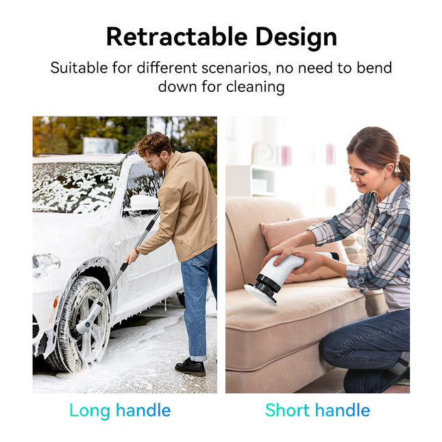 Electric Spin Scrubber with 7 Brush Heads – product detail