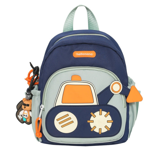 Blue Kids' Cartoon Backpack