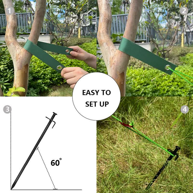 Black Spike Heavy-Duty Tree Anchoring Kit – product detail