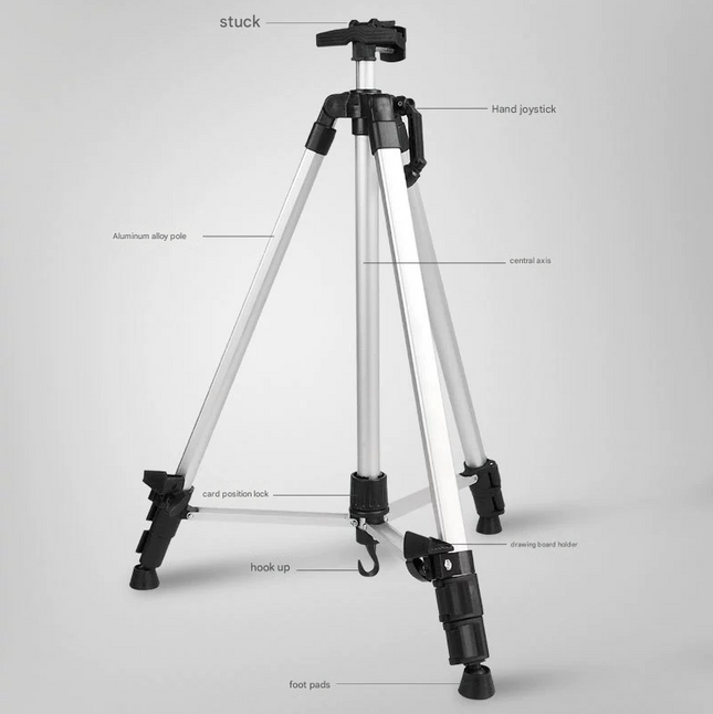 Green Portable Folding Artist Tripod Easel – product detail