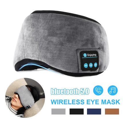 Blue Bluetooth 5.0 Wireless Sleep Eye Mask – design and finish