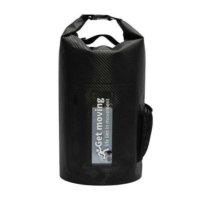 Black 10L Multifunctional Waterproof Dry Bag Backpack