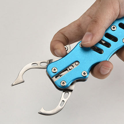 2 PCS Black Multi-Function Fishing Hook Remover Tool - Durable, Lightweight, and Compact