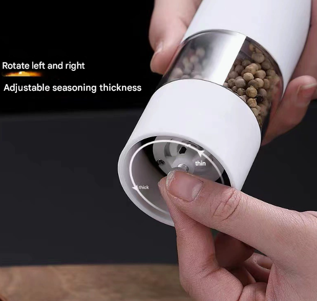 Red Elegant Red Electric Salt and Pepper Grinder – product detail