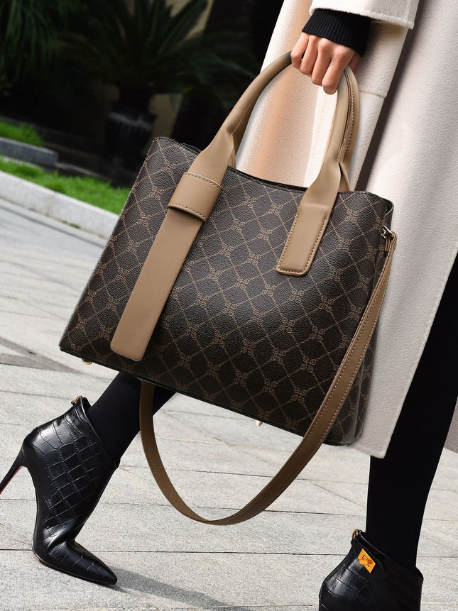 Black Retro Fashion Handbag