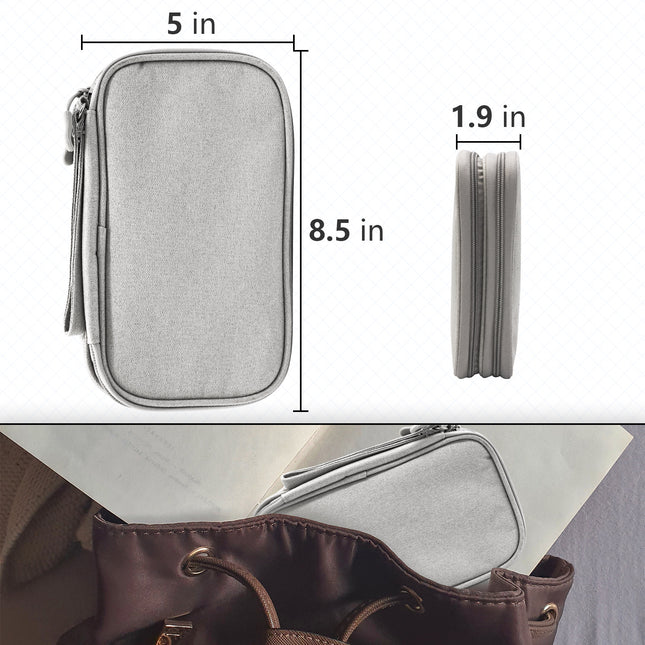 Grey Portable Digital Organizer Bag – product detail