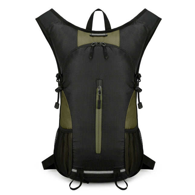 Black and Dark Green Patchwork Style Lightweight Outdoor Cycling V888-ELOSUNG17157