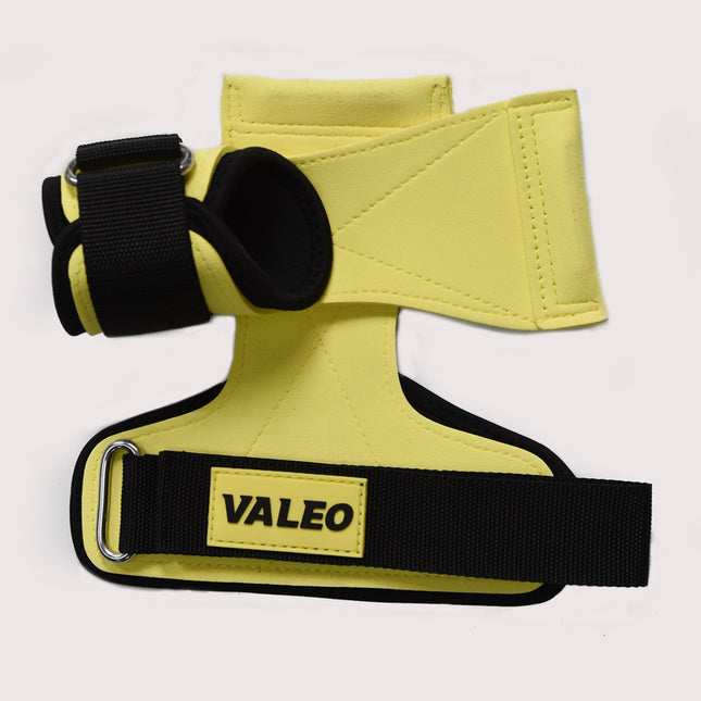1 Pair Yellow Durable Gym Palm Guard (Ups and Deadlifts)