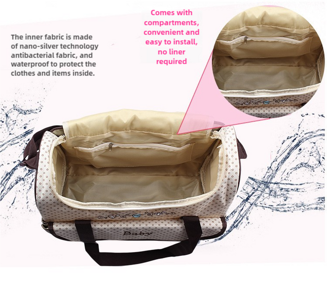 Coffee 5-Piece Mommy Bag Set