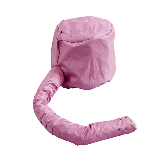 2 Pcs Pink Portable Hair Dryer Bonnet Cap