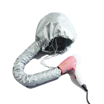 2 Pcs Pink Portable Hair Dryer Bonnet Cap - Adjustable Heated Hair Care Cap for Drying, Styling, and Conditioning with Warm Air