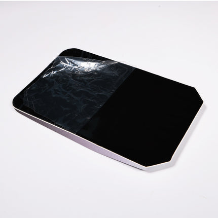 Gradual Green Ergonomic PU Anti-Slip Mouse Pad with Wrist Support - Rectangular Gradient Desk Mat for Gaming and Office Use