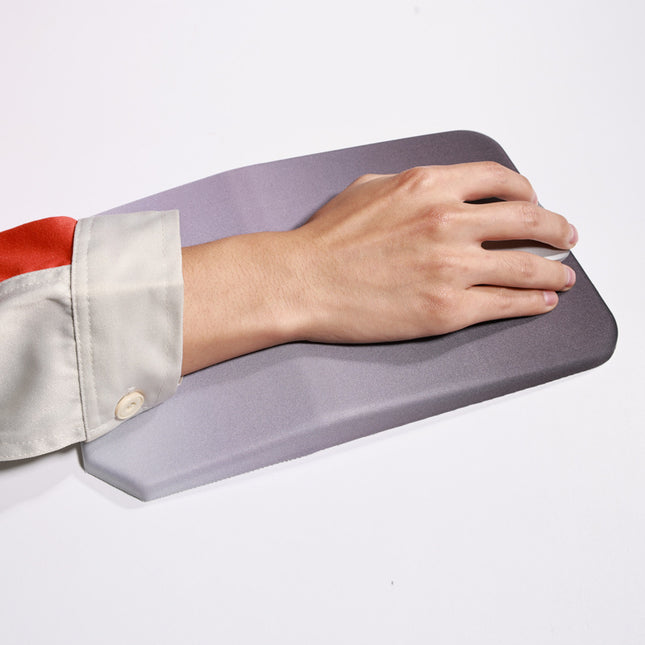 Gradual Pink Ergonomic PU Anti-Slip Mouse Pad with Wrist Support – product detail