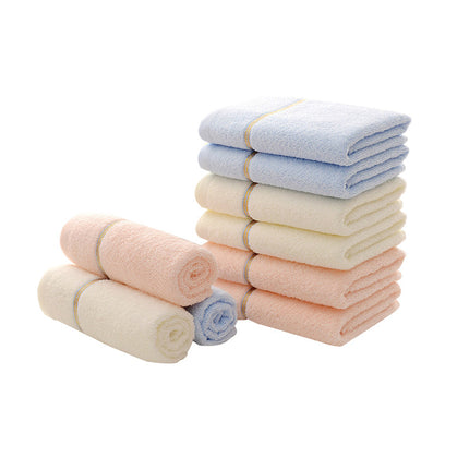 Pink Luxury Soft Cotton Towel Set - 5-Piece Bathroom Towels, Absorbent & Quick-Drying, Gentle for Sensitive Skin