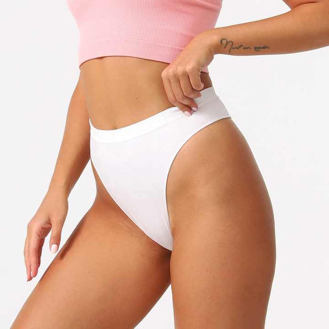 Size S Skin Comfortable  High-Waisted Thong Underwear - 3-Pack for Everyday Comfort
