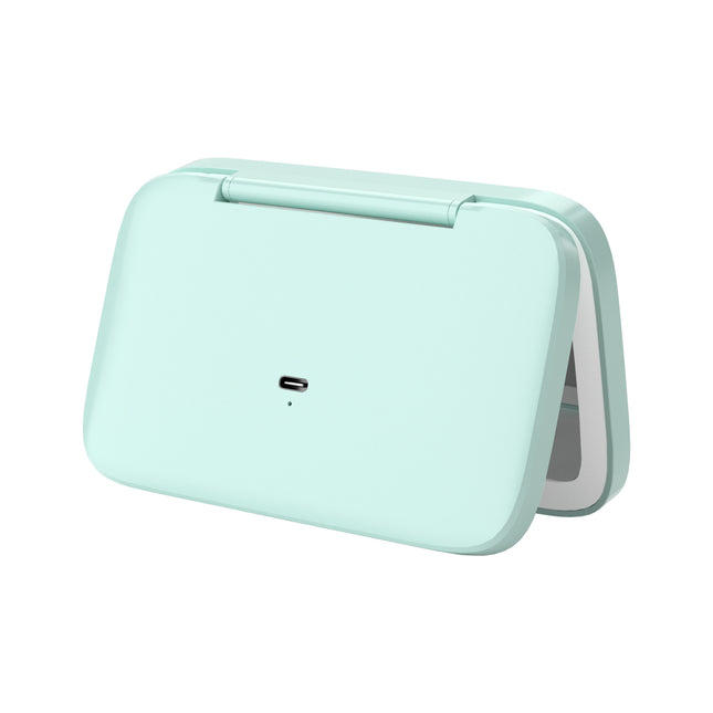 Green MR2326C Portable LED Illuminated Makeup Mirror
