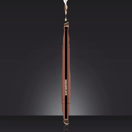 Versatile 4-in-1 Portable Makeup Brush  - Eyeshadow & Eyebrow Brushes for Flawless Looks