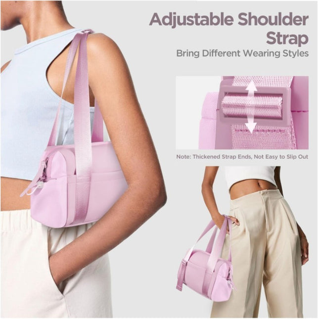 Stylish Blue Mini Gym Bag & Travel Tote – product detail