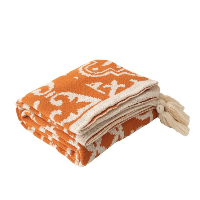 Bohemian Style Sofa Throw Blanket – product detail