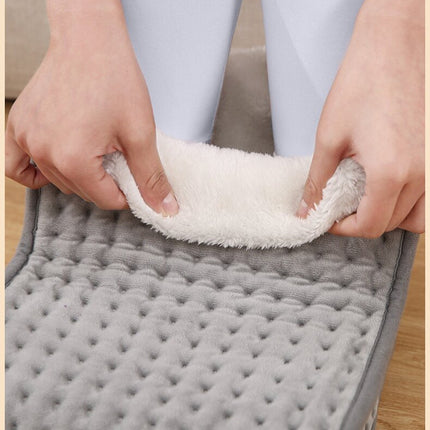 Premium Electric Foot Warmer - Fast Heating Pad with 9 Temperature Levels & 4 Timer Settings, Ultra-Soft Washable Lining for Home & Office