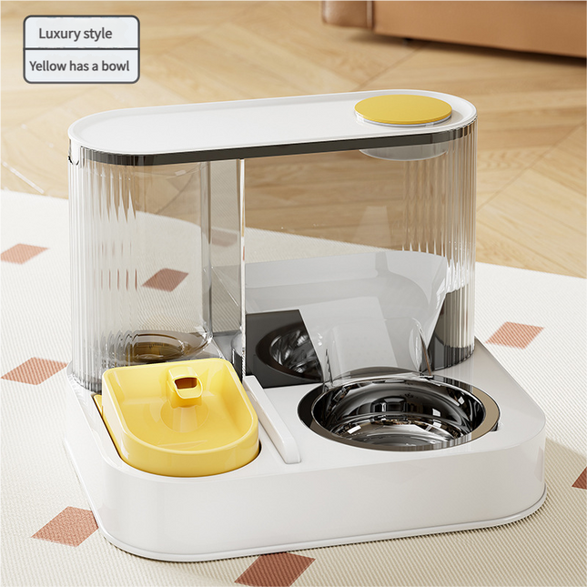 Automatic Pet Feeder and Water Bowl