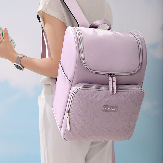 Purple Waterproof Insulated Backpack – product detail