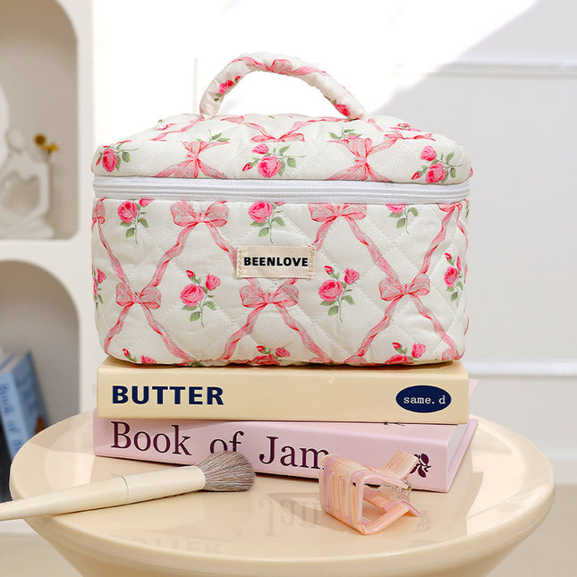 Pink Elegant 3-Piece Cosmetic Storage Set – product detail