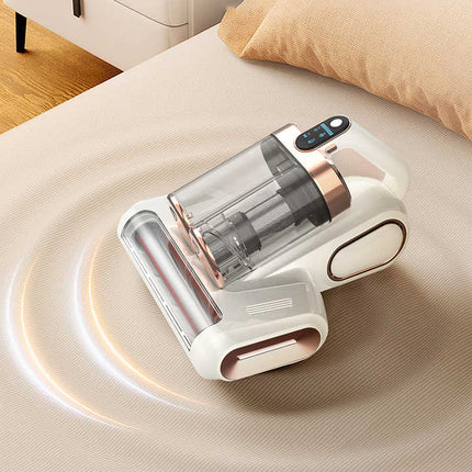 LF-LP018 Ourple Cordless Mite Vacuum Cleaner with LED Display - Powerful 120W Cleaning