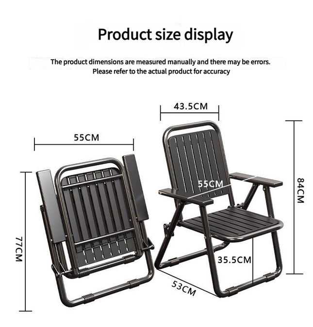 Coffee Portable Folding Chair – product detail