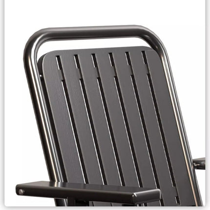 Coffee Portable Folding Chair - Outdoor Beach and Camping Recliner