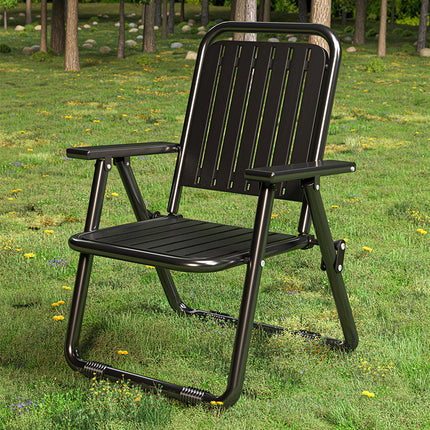 Black Portable Folding Chair