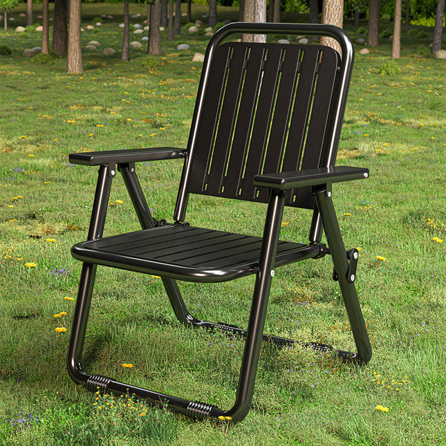 Black Portable Folding Chair