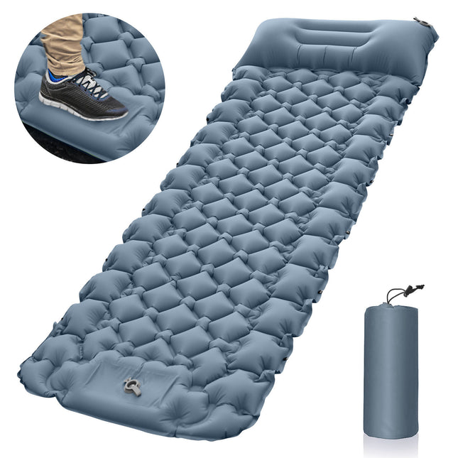Grey Portable Outdoor Inflatable Mat